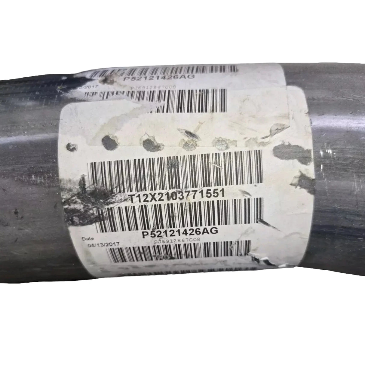 52121426AG Genuine Mopar Front Exhaust Pipe - Truck To Trailer