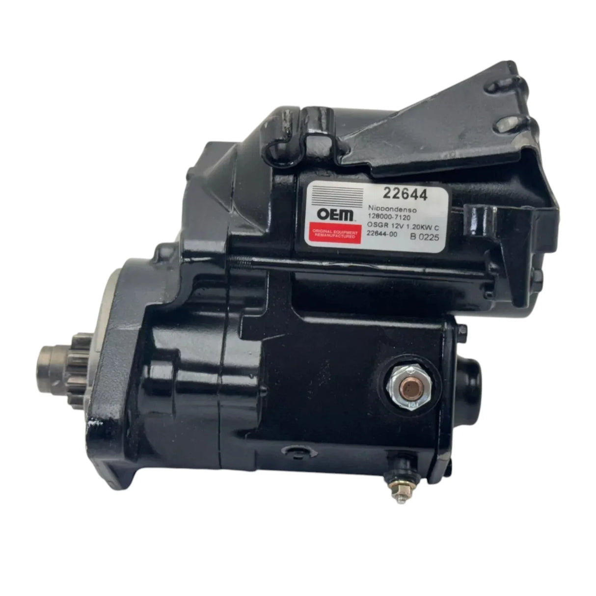 128000-7120 Genuine Isuzu Starter 12V 1,20 KW - Truck To Trailer