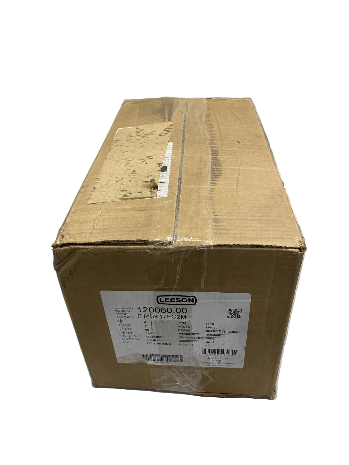 120060.00 Genuine Leeson 2HP General Purpose Motor
