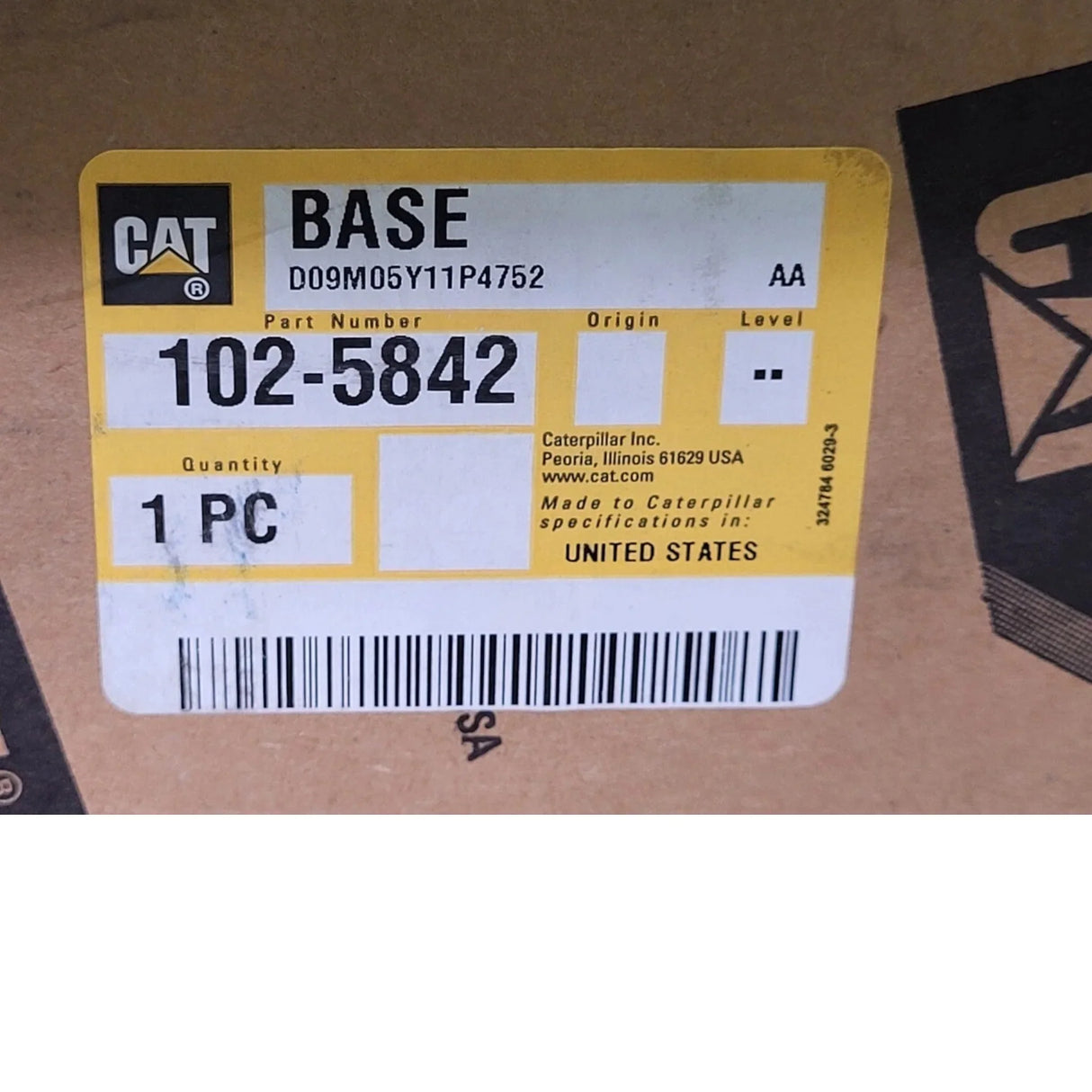 102-5842 CAT Engine Valve Base - Truck To Trailer