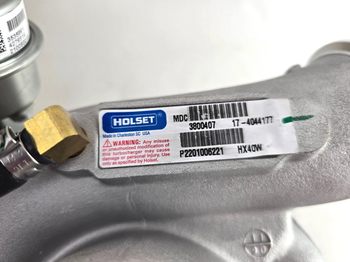 3800407 Genuine Cummins Turbocharger HX40W