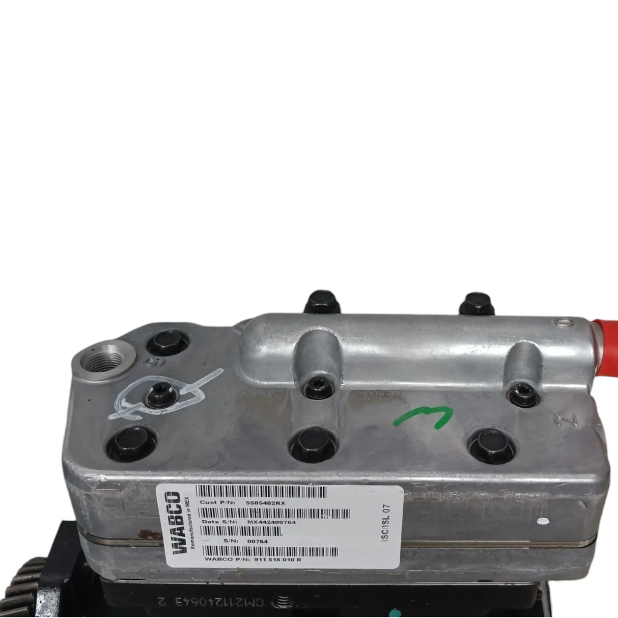 3966524RX Genuine Cummins Air Brake Compressor - Truck To Trailer