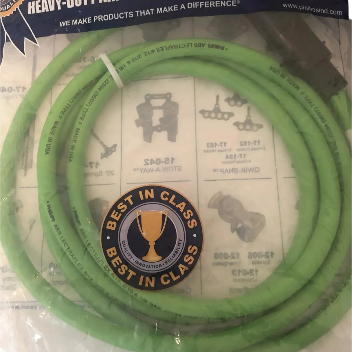 30-2050 Genuine Phillips ABS Trailer Power Cable - Truck To Trailer