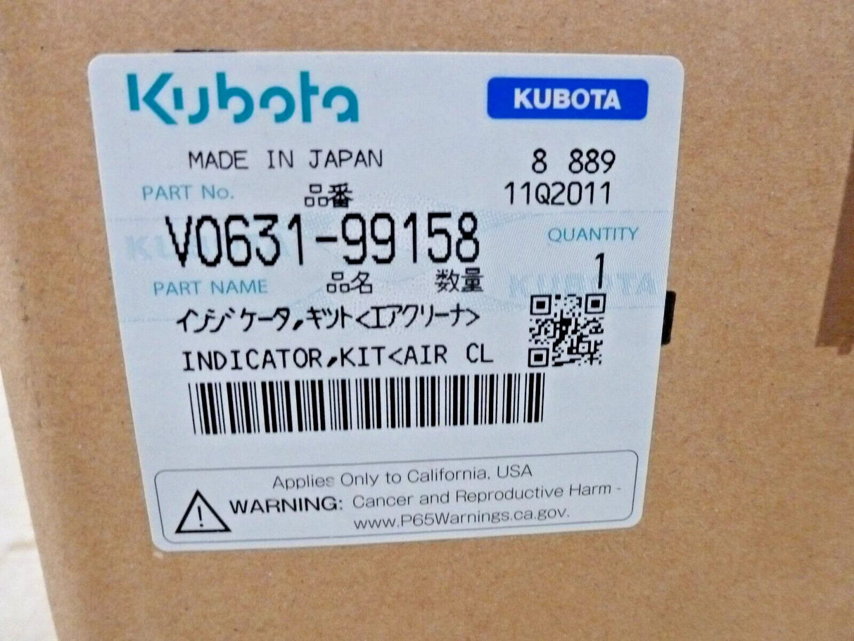V0631-99158 Genuine Kubota Indicator Kit