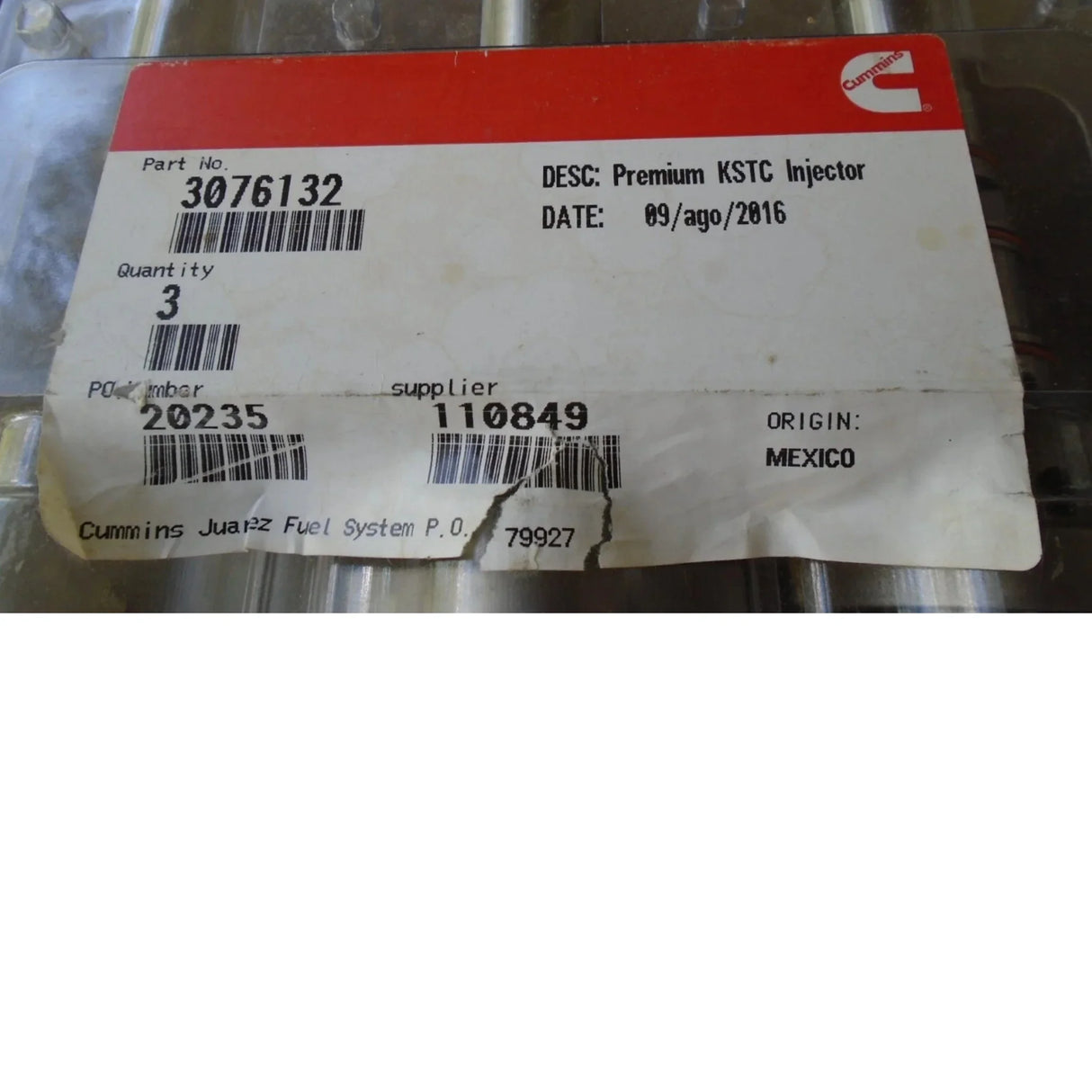 3076132 Genuine Cummins Fuel Injector