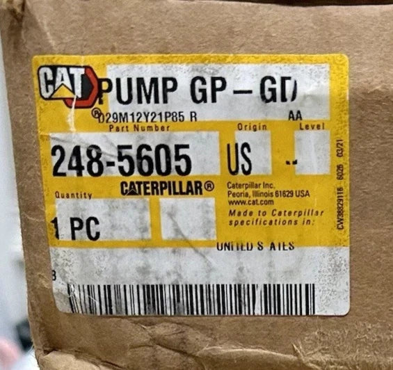 11R1851 Genuine CAT Hydraulic Gear Pump