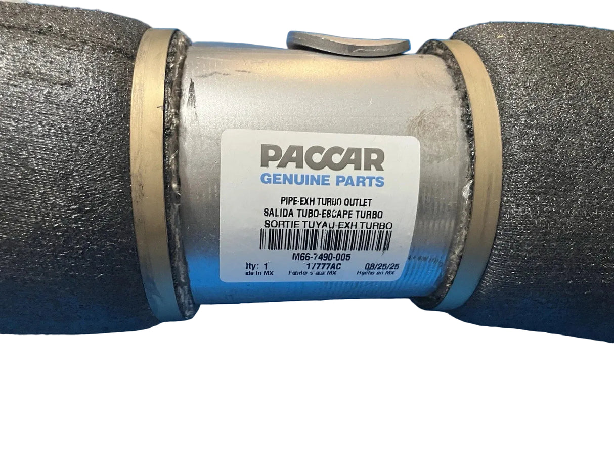 M66-7490-004 Genuine Paccar Turbo Outlet Exhaust Pipe