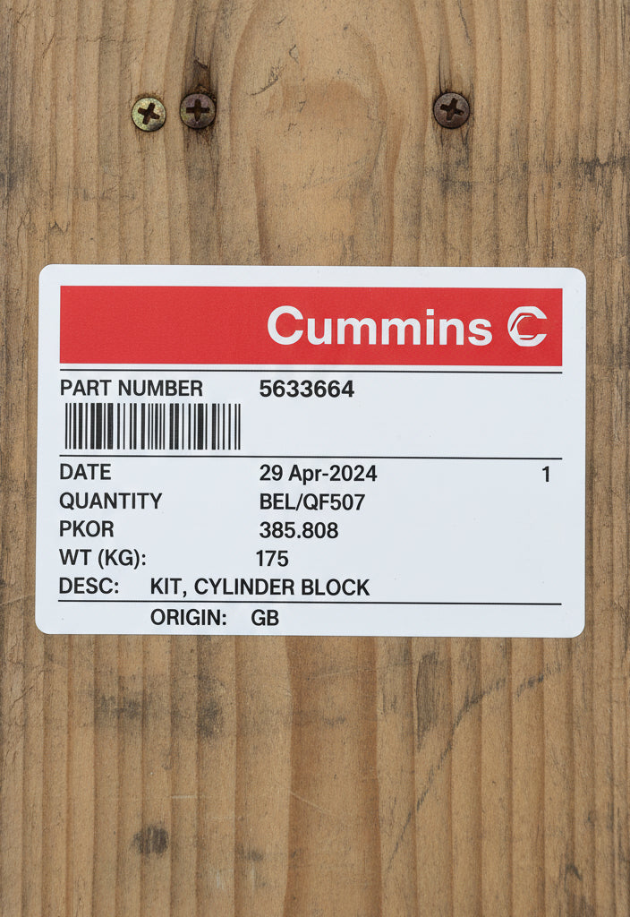 5633664 Genuine Cummins Cylinder Block Kit