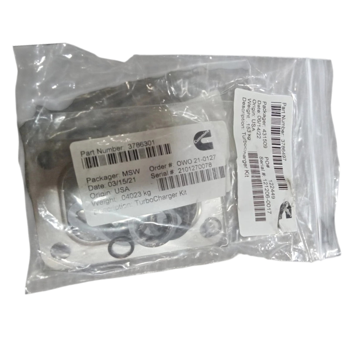 5327361 Genuine Cummins Turbocharger