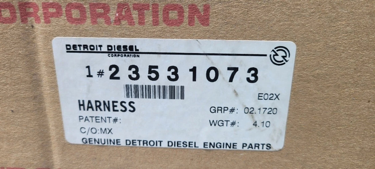 23531073 Genuine Detroit Diesel Wiring Harness