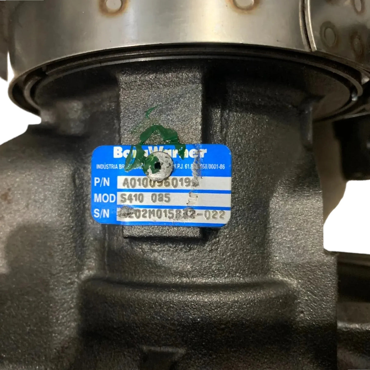 A0100960199 Genuine Borgwarner Turbocharger S410T - Truck To Trailer