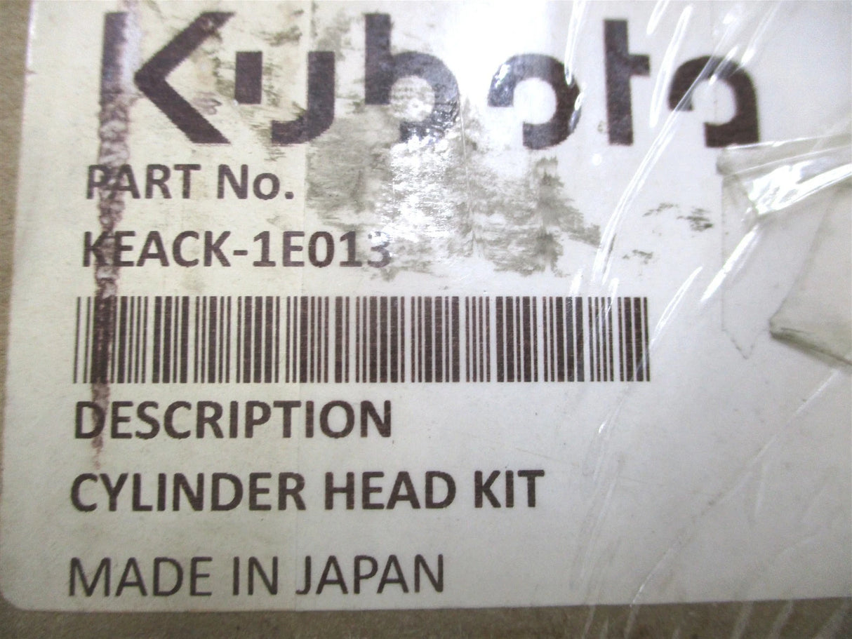 KEACK-1E013 Genuine Kubota Complete Cylinder Head Kit