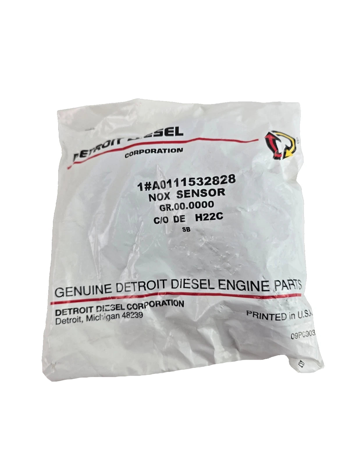 DDE RA0111532828 Detroit Diesel Nox Sensor Mdeg Ghg17 Inlet