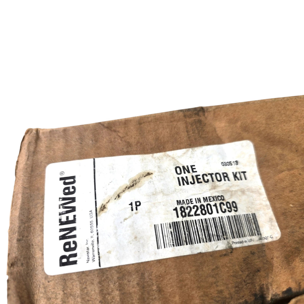 1822801C91 Genuine International Fuel Injector