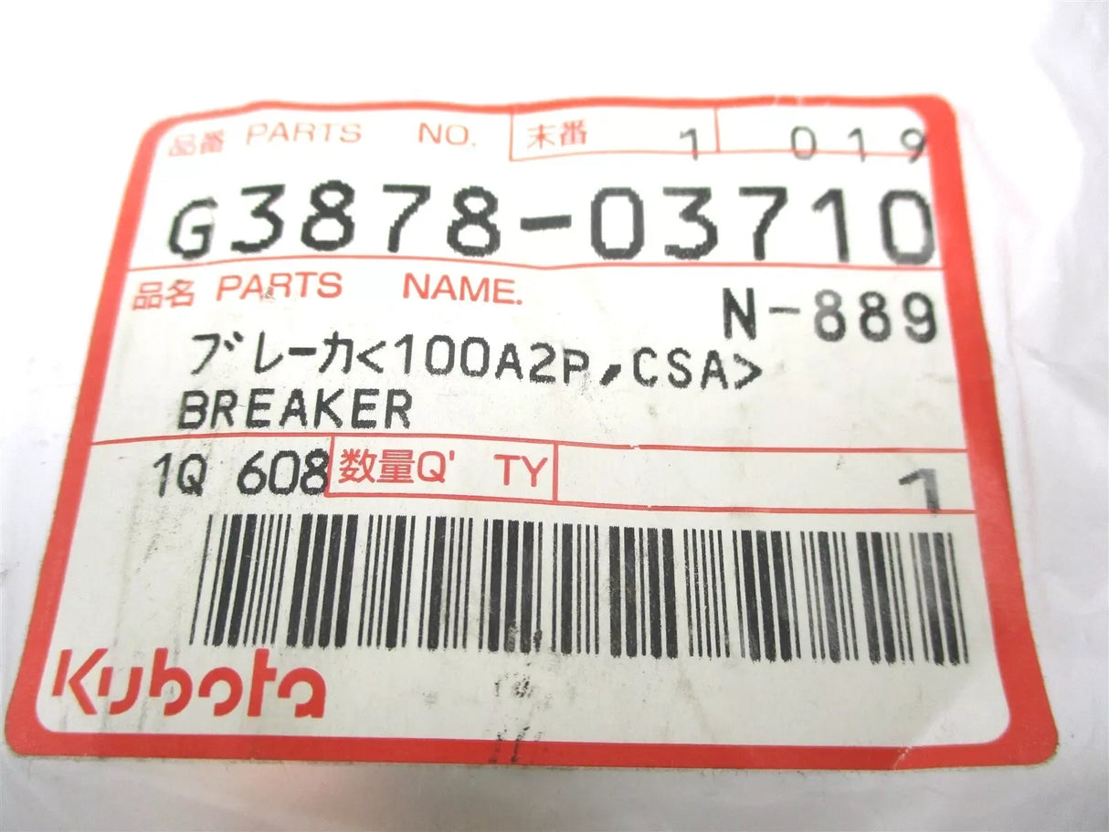G3878-03710 Kubota Breaket - Truck To Trailer