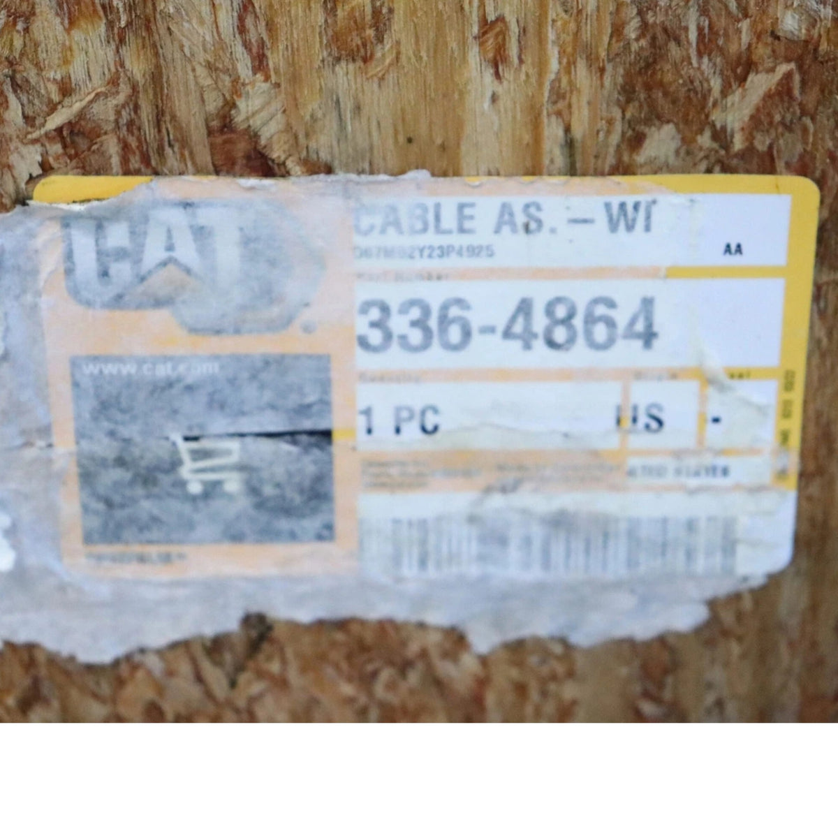 336-4864 Genuine Caterpillar Winch Cable