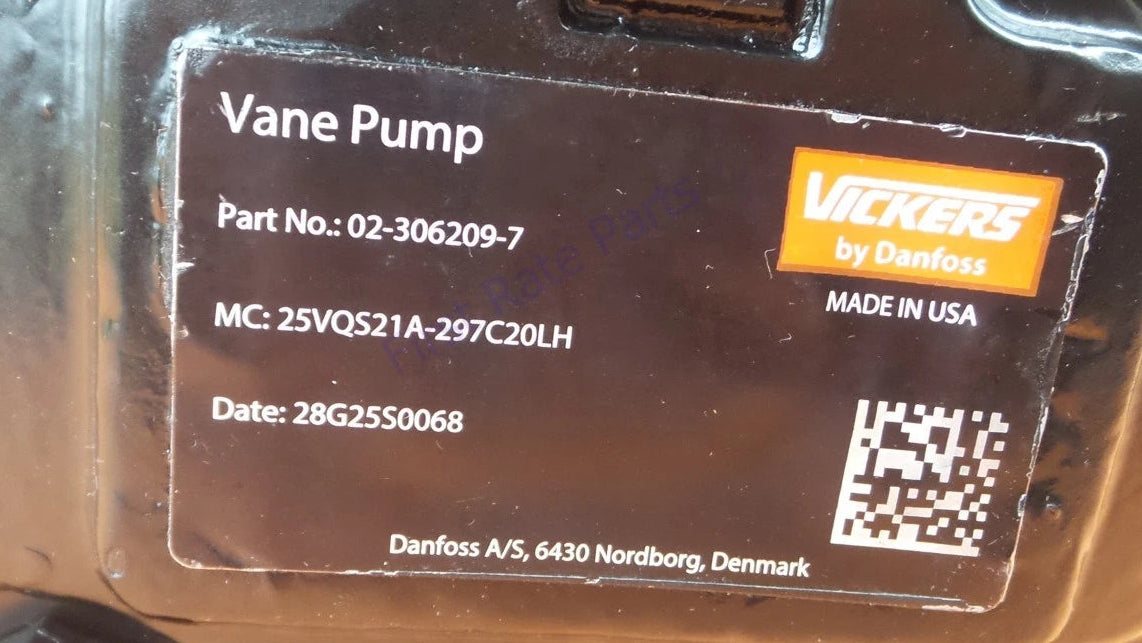 02-306209-7 Vickers Hydraulic Vane Pump