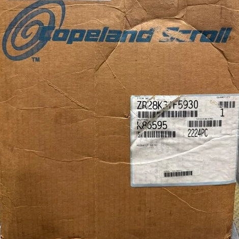ZR28K3-TF5-930 Genuine Copeland Scroll Compressor