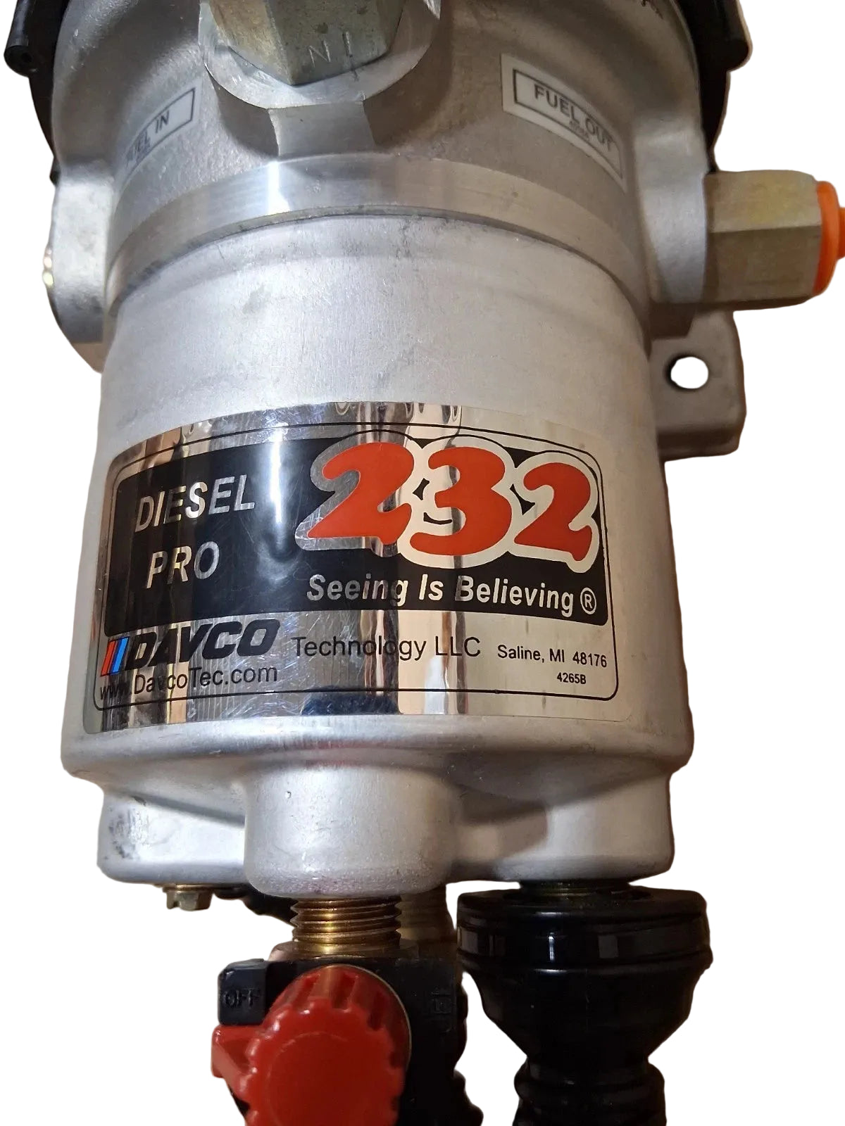 DVC232052FR Genuine International Fuel Filter DAVCO 232