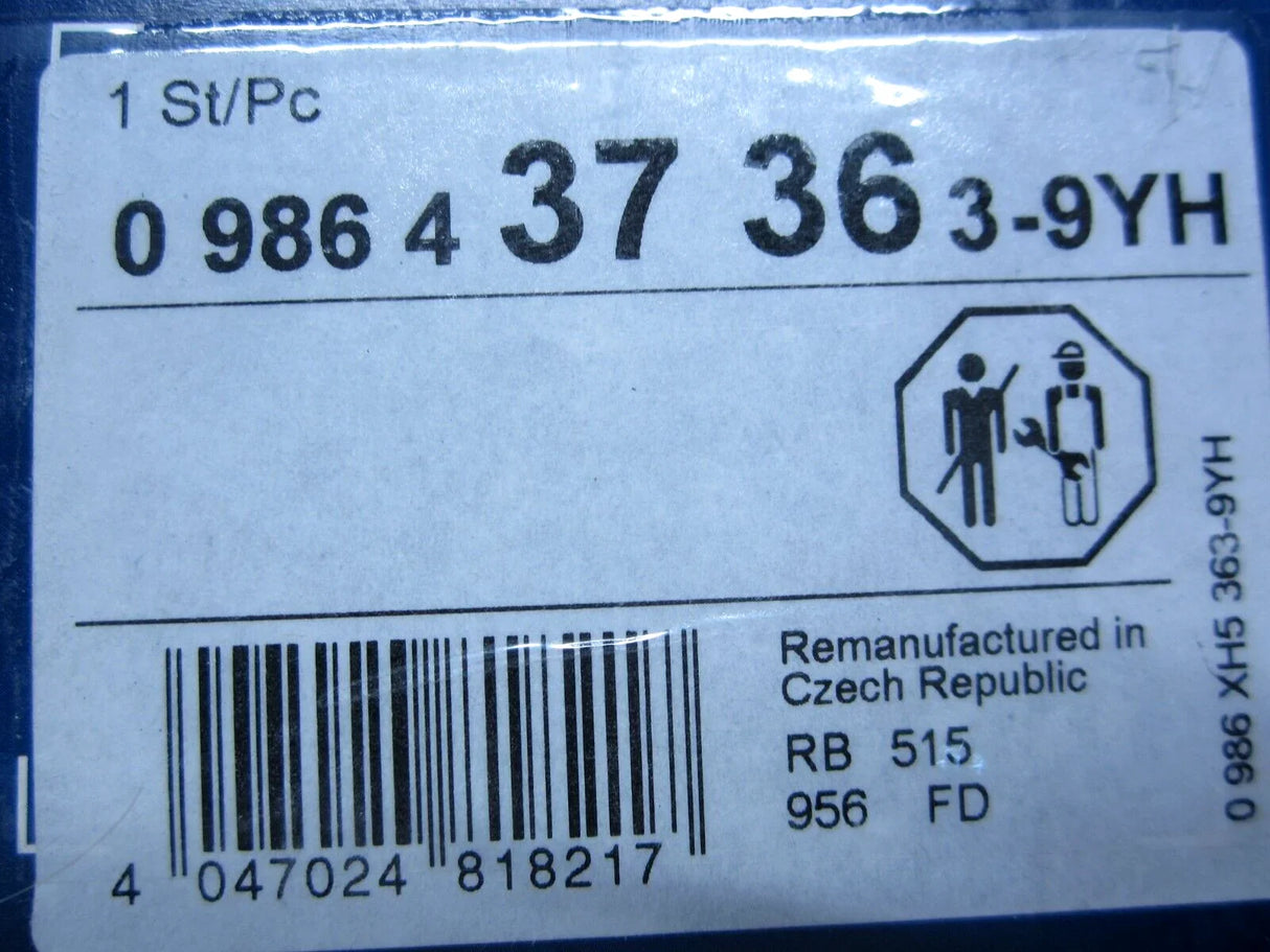 0986437363 Mercedes-Benz Fuel Injection Pump - Truck To Trailer