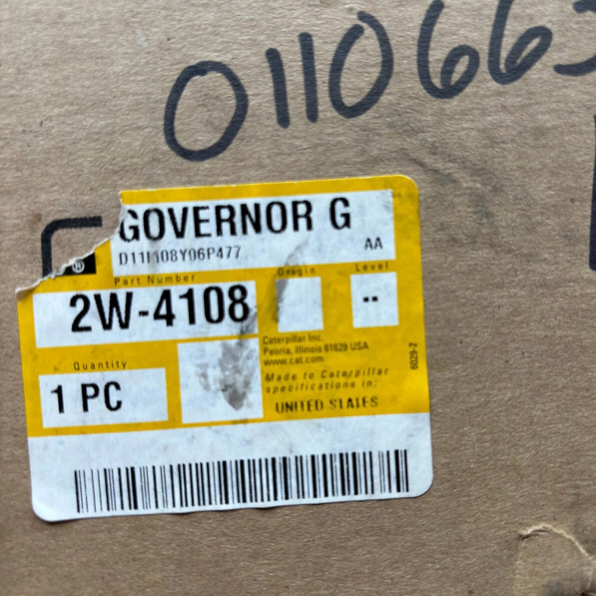 2W-4108 Genuine CAT Governor G