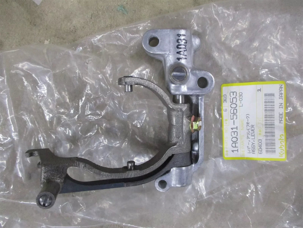 1A031-56053 Kubota Lever Assembly - Truck To Trailer