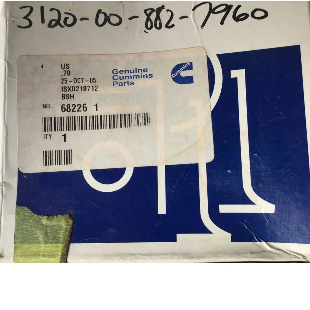 Cummins 68226-1 Bushing - Truck To Trailer