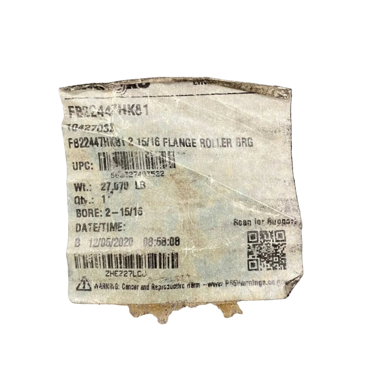 FB22447HK81 Genuine Rexnord Spherical Roller Bearing
