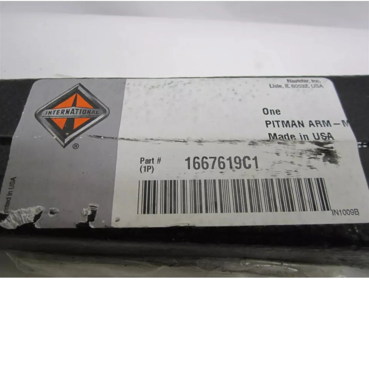 1667619C1 International Power Steering Gear Arm - Truck To Trailer