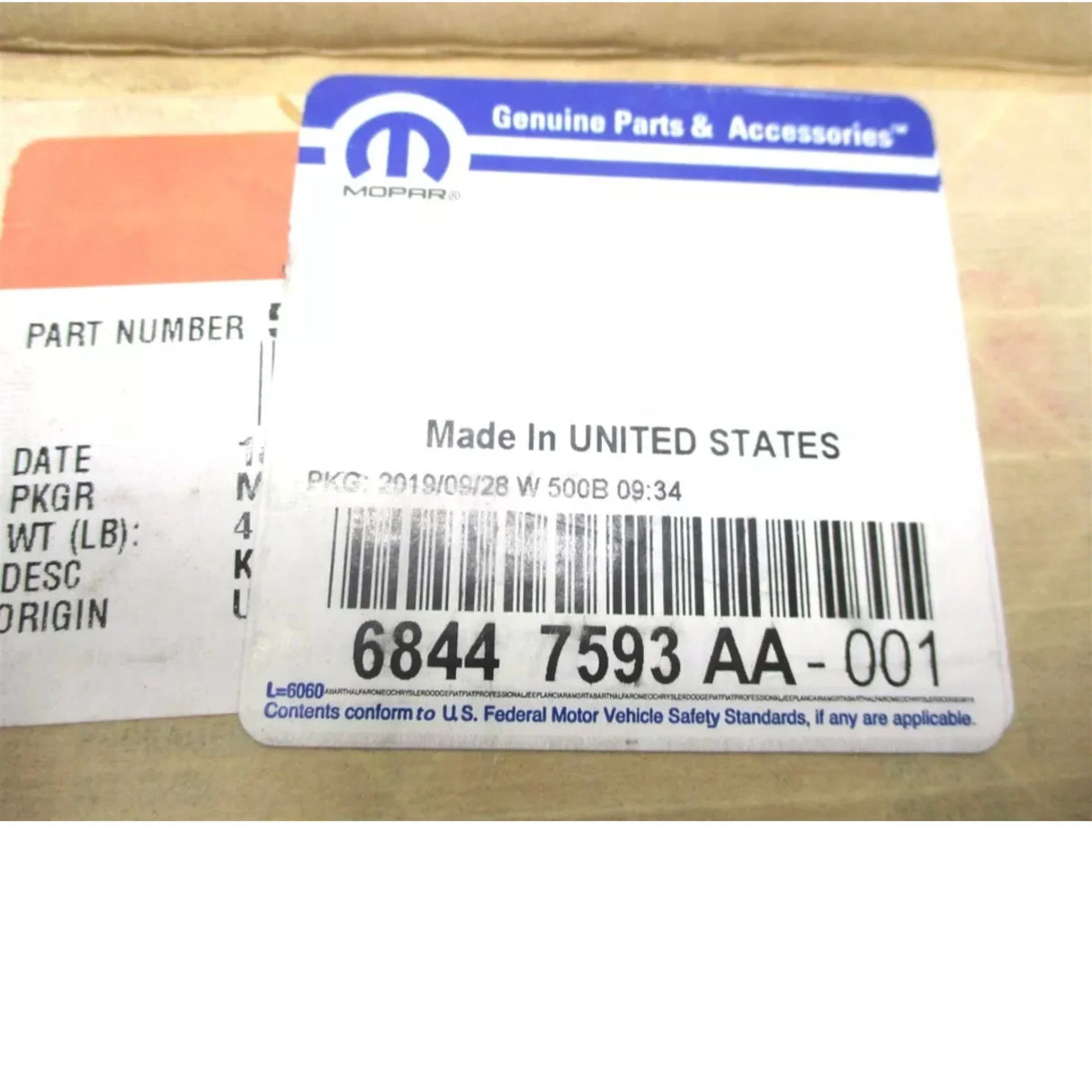 68447593AA Mopar Engine Oil Filter Housing 2019-204 RAM 2500 / 3500 - Truck To Trailer