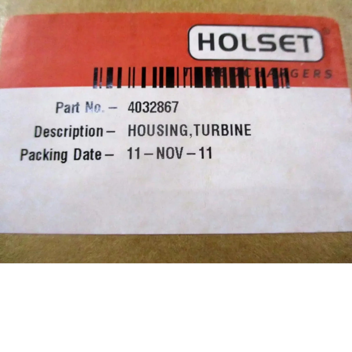 Cummins 4032867NX Turbocharger Housing Repair Kit - Truck To Trailer