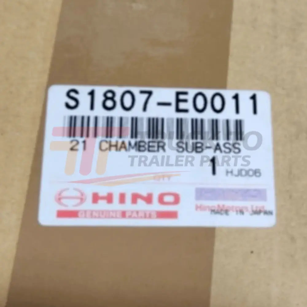 S1807E0011 Genuine Hino DOC Diesel Oxidation Catalyst - Truck To Trailer