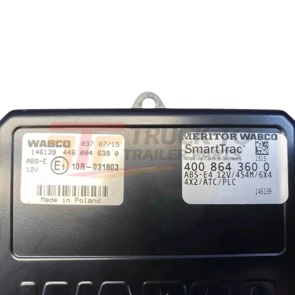 S400-864-360-0 Wabco Engine Control Unit - Truck To Trailer