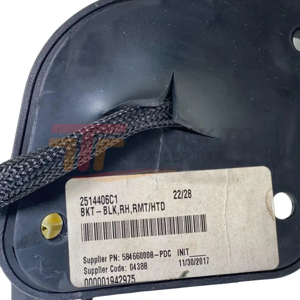 V584660008 Genuine International Right Side Mirror Bracket - Truck To Trailer