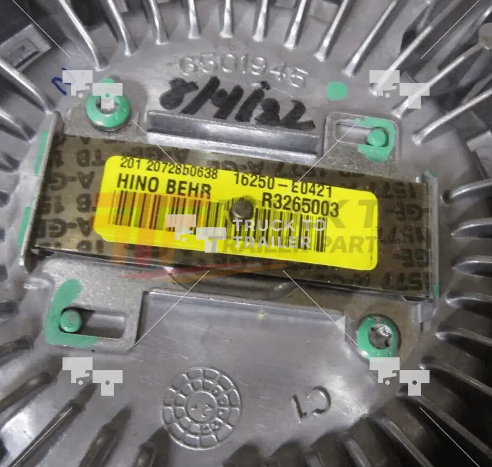 V8756001 Genuine Hino Fan Clutch For Hino 268 Hbc 2015 - Truck To Trailer