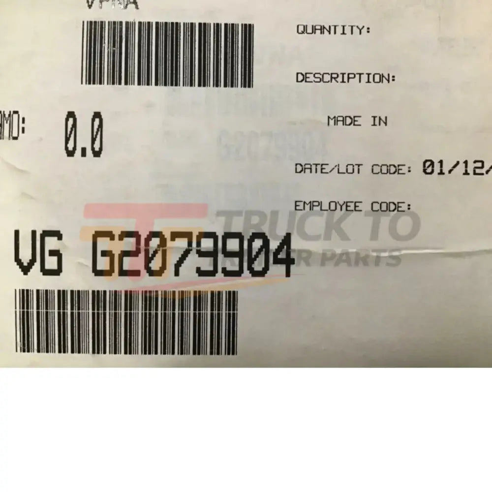 VG G2079904 Genuine Volvo Muffler - Truck To Trailer