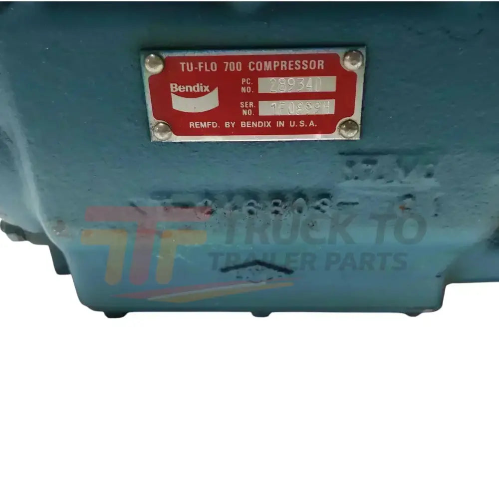 289340 Genuine Bendix Air Compressor - Truck To Trailer