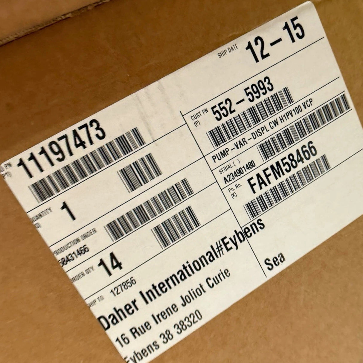 30R-0257 Genuine CAT Pump GP-PS