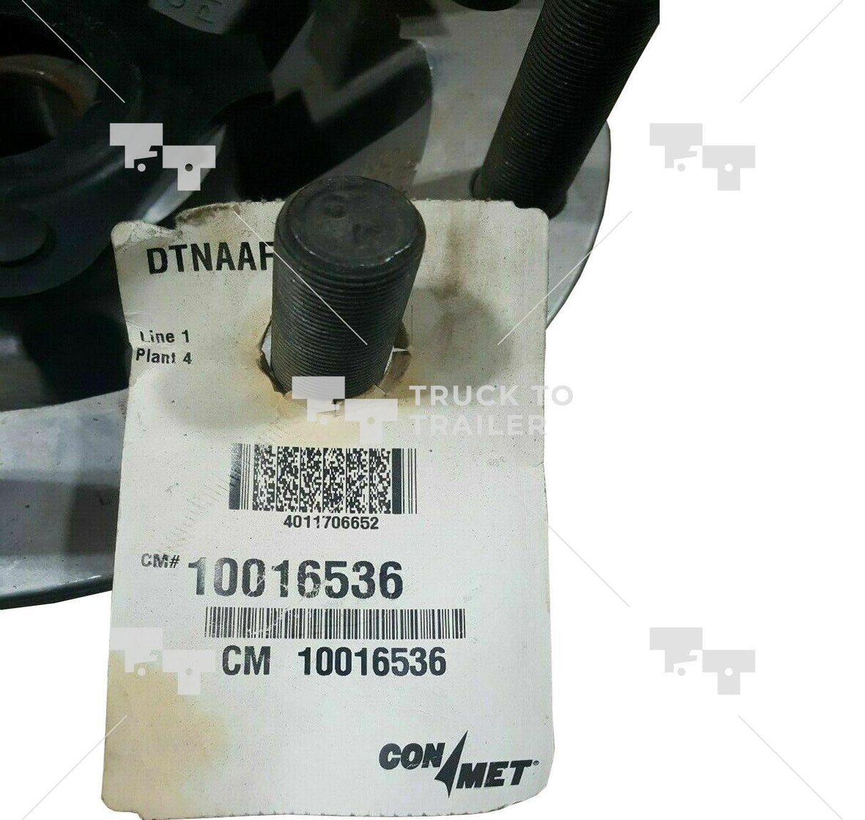 10016536 Oem Conmet Steer Axle Hub - Truck To Trailer
