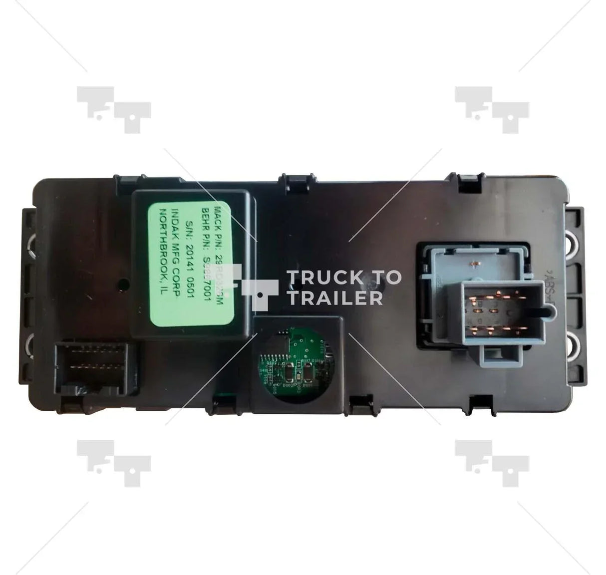 25110700 Genuine Mack Hvac Temperature Control Panel - Truck To Trailer
