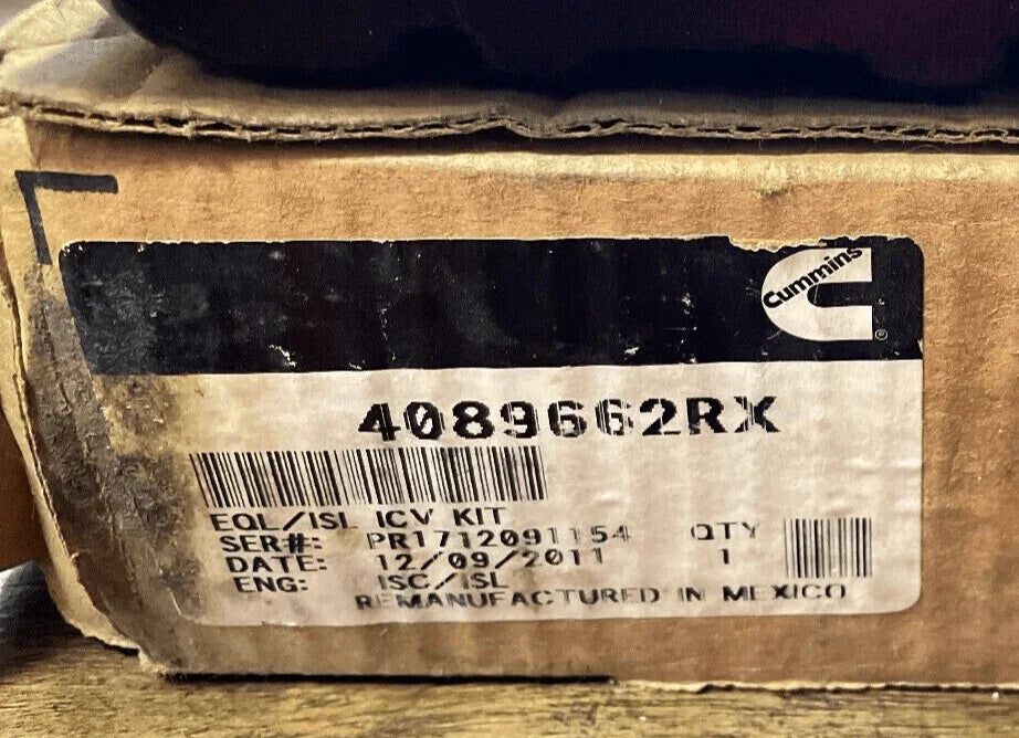 4089662Rx Genuine Cummins Fuel Distributor - Truck To Trailer