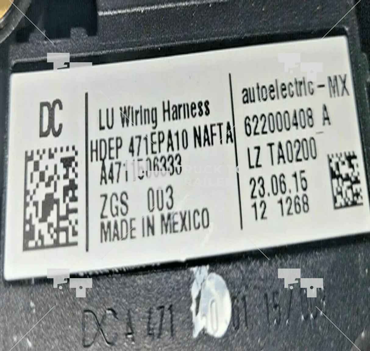 A4711506333 Genuine Detroit Diesel Engine Harness - Truck To Trailer