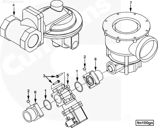 Cummins 4987663 Carburetor - Truck To Trailer