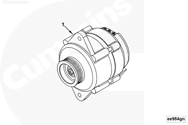 Cummins 4988427 Alternator - Truck To Trailer
