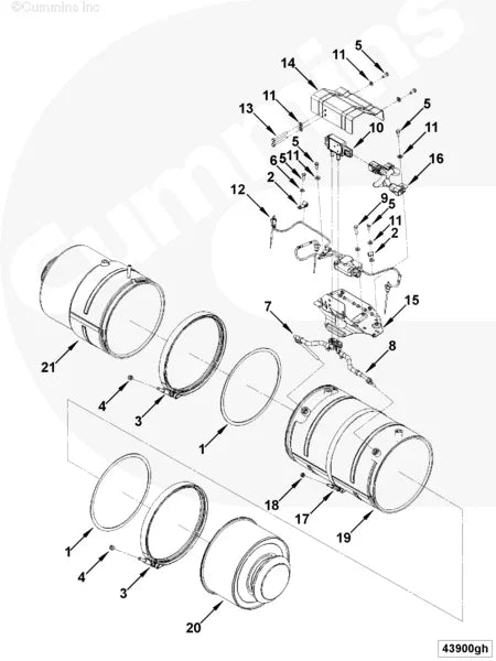 Cummins 5294117 Sensor Bracket - Truck To Trailer