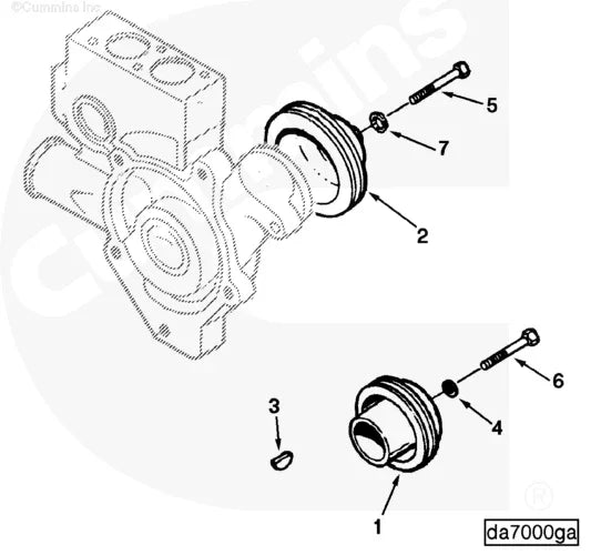 Cummins C0104169100 Vibration Damper - Truck To Trailer