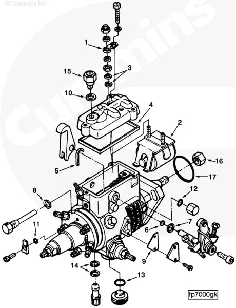 Cummins C0147058800 O Ring Seal - Truck To Trailer