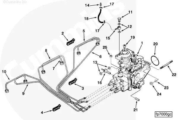 Cummins C0517024100 Tube Cap - Truck To Trailer