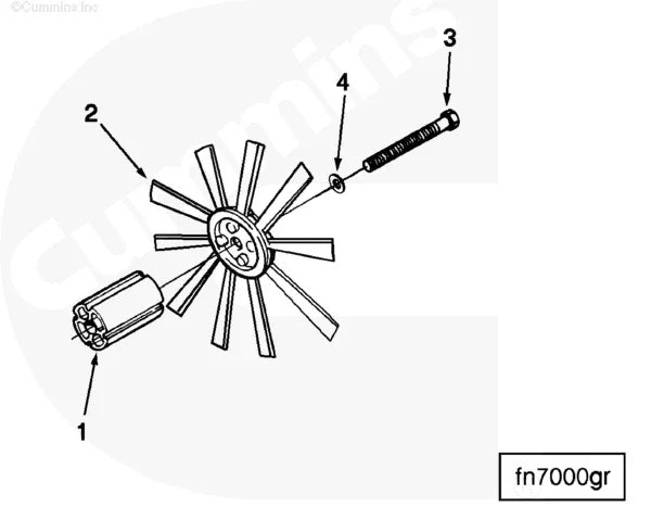 Cummins C0718180700 Hexagon Head Cap Screw - Truck To Trailer