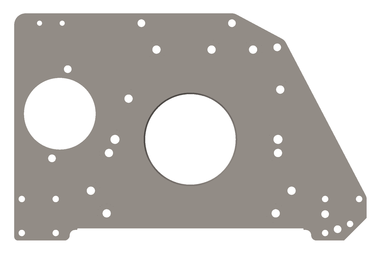 Cummins C6204214280 Starting Motor Plate - Truck To Trailer